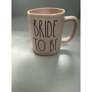 Coffee Cup Mug Rae Dunn Artisan Collection by Magenta “Bride to Be” Pink Wedding